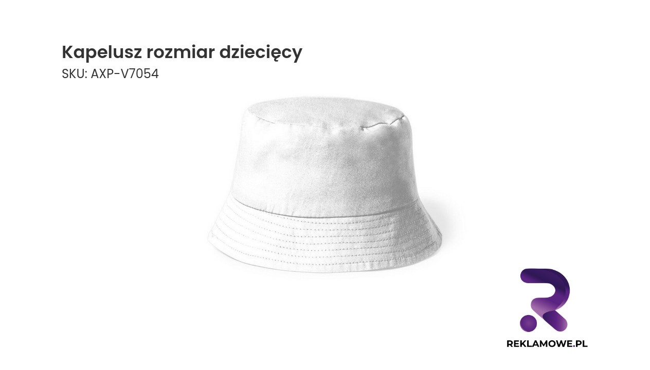 Kapelusz, rozmiar dziecięcy Kapelusz w rozmiarze dziecięcym