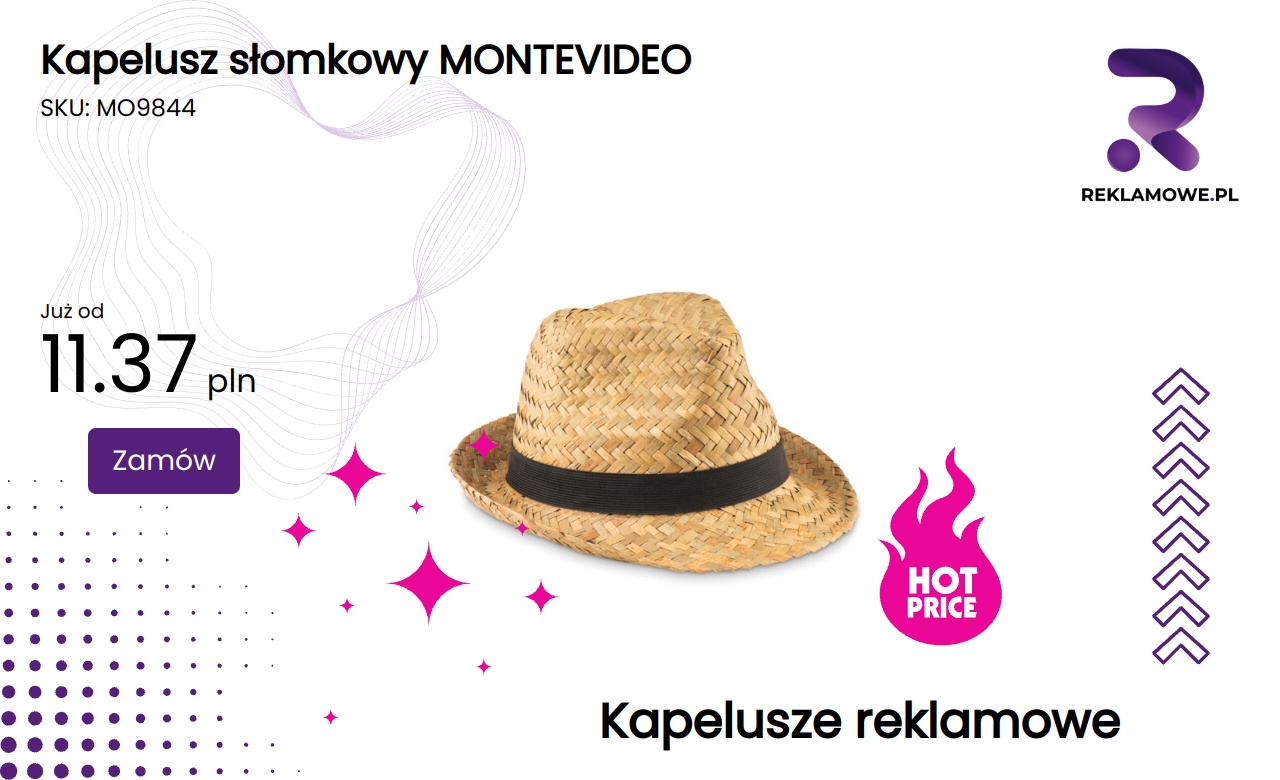 Kapelusz słomkowy MONTEVIDEO