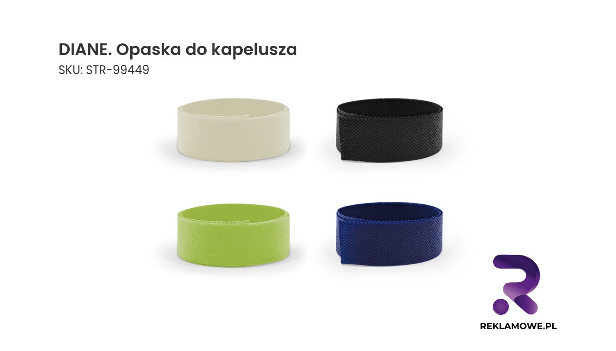 DIANE opaska do kapelusza – elegancki dodatek do kapelusza