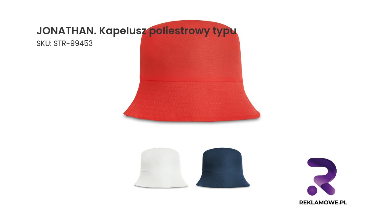 JONATHAN – kapelusz poliestrowy typu, zdjęcie produktu