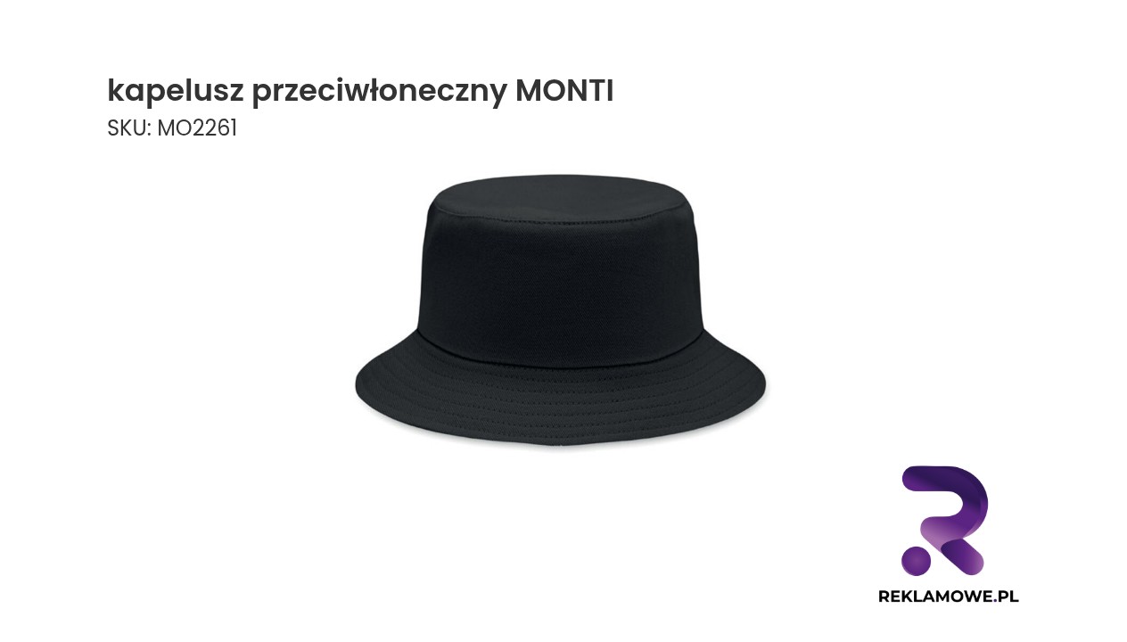 Kapelusz przeciwsłoneczny MONTI idealny na lato